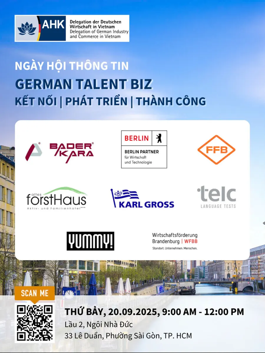 Gần 60 đại biểu tham dự hội thảo "Đào tạo nhân sự lành nghề – từ nhà trường đến doanh nghiệp”