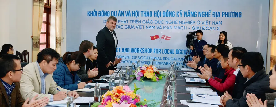 Khởi động pha 2 Dự án phát triển giáo dục nghề nghiệp Việt Nam - Hợp tác Việt Nam - Đan Mạch