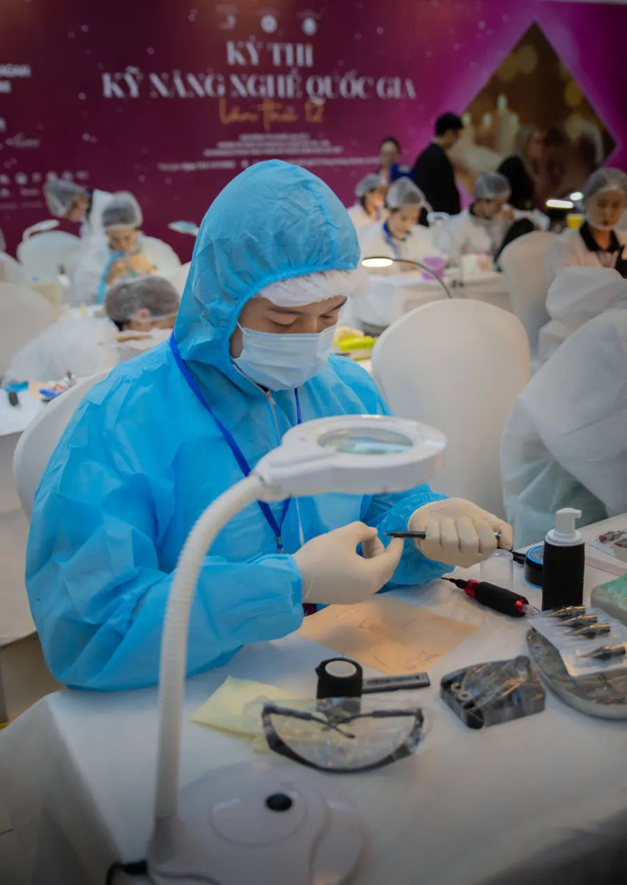 Những hình ảnh đẹp tại Kỳ thi Kỹ năng nghề quốc gia lần thứ 12 - Hội đồng thi số 3