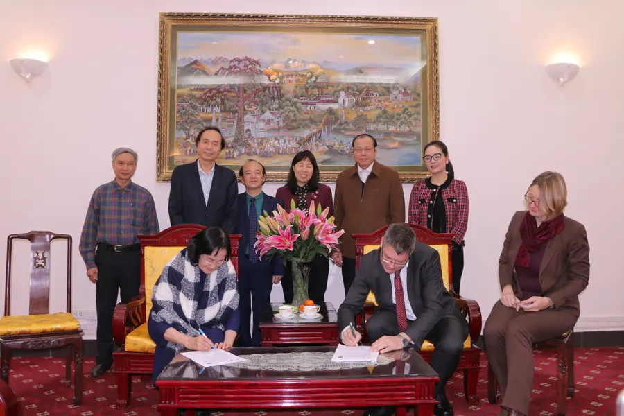 Hiệp hội GDNN và Nghề CTXH Việt Nam: Ký kết Chương trình hợp tác năm 2019 với GIZ