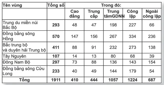 Sẽ giảm 50% số trường trung cấp công lập  - Ảnh 2.