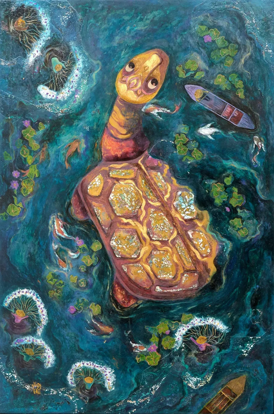 Mang "Dấu thiêng" đến Hoàng Thành Thăng Long