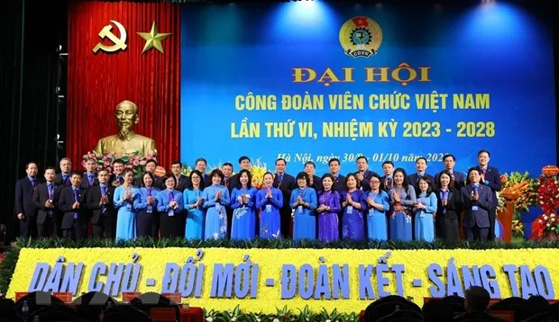 Đại hội Công đoàn Viên chức Việt Nam lần thứ VI