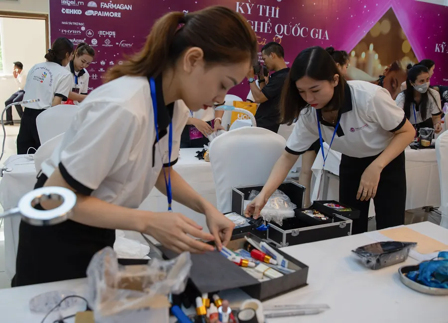 Những hình ảnh đẹp tại Kỳ thi Kỹ năng nghề quốc gia lần thứ 12 - Hội đồng thi số 3