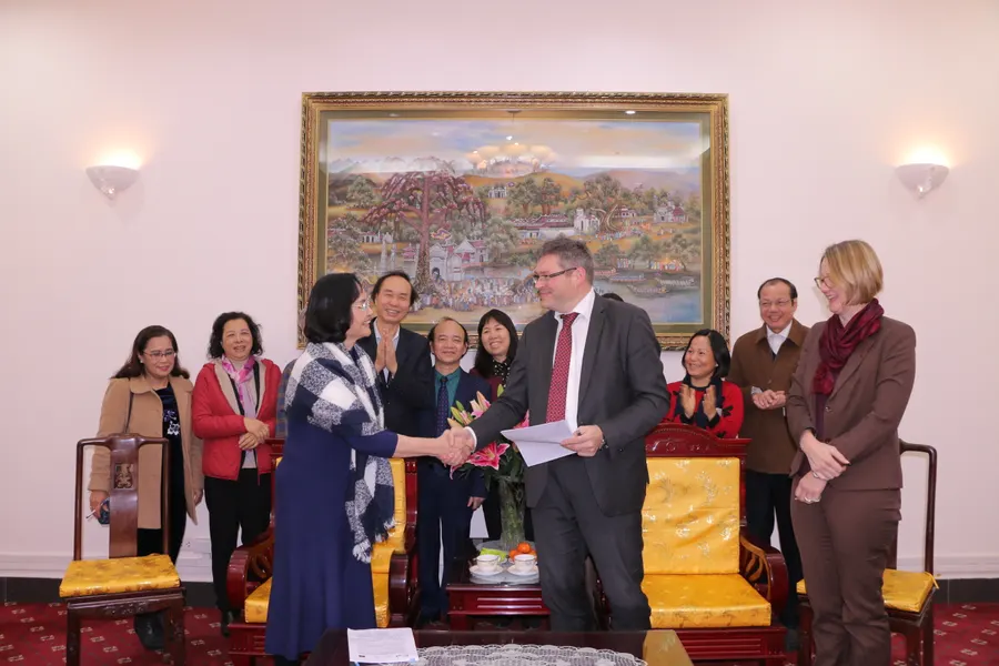 Hiệp hội GDNN và Nghề CTXH Việt Nam:  Ký kết Chương trình hợp tác năm 2019 với GIZ