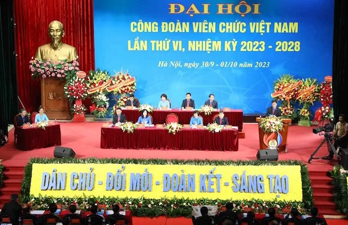Đại hội Công đoàn Viên chức Việt Nam lần thứ VI