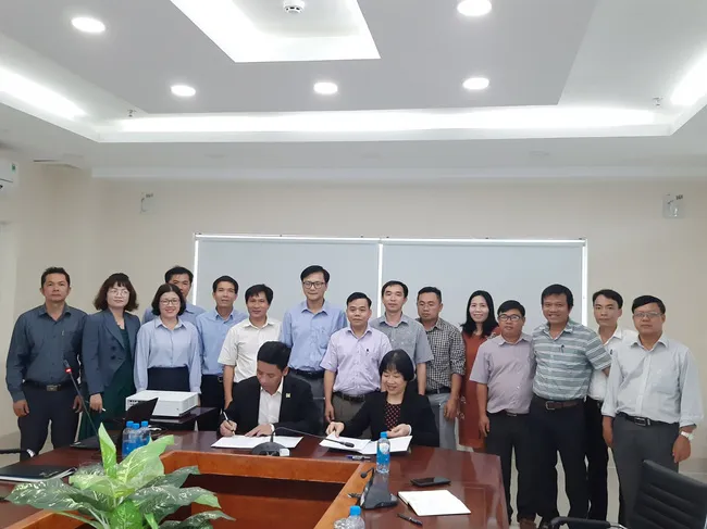 Đại học Xây dựng Miền Trung ký hợp tác đào tạo với Cao đẳng Kỹ nghệ II