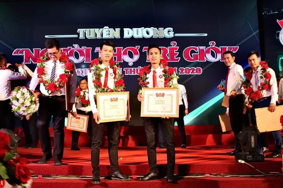 Chân dung 2 “người thợ trẻ giỏi” của Trường Cao đẳng Cơ điện Hà Nội