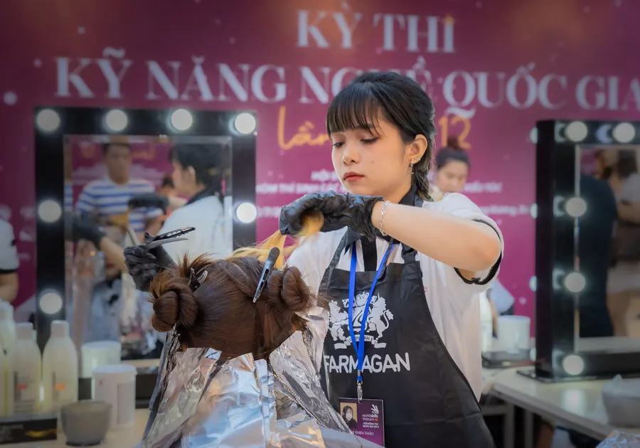 Những hình ảnh đẹp tại Kỳ thi Kỹ năng nghề quốc gia lần thứ 12 - Hội đồng thi số 3