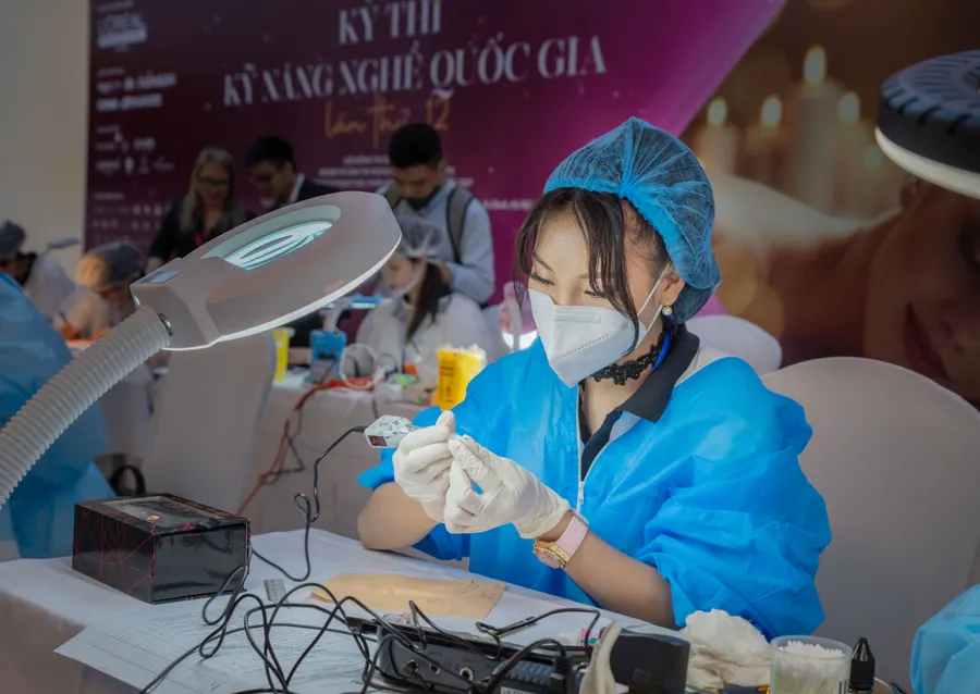 Những hình ảnh đẹp tại Kỳ thi Kỹ năng nghề quốc gia lần thứ 12 - Hội đồng thi số 3