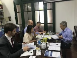 Phó chủ tịch Hiệp hội tiếp Đoàn chuyên gia của tổ chức ADP