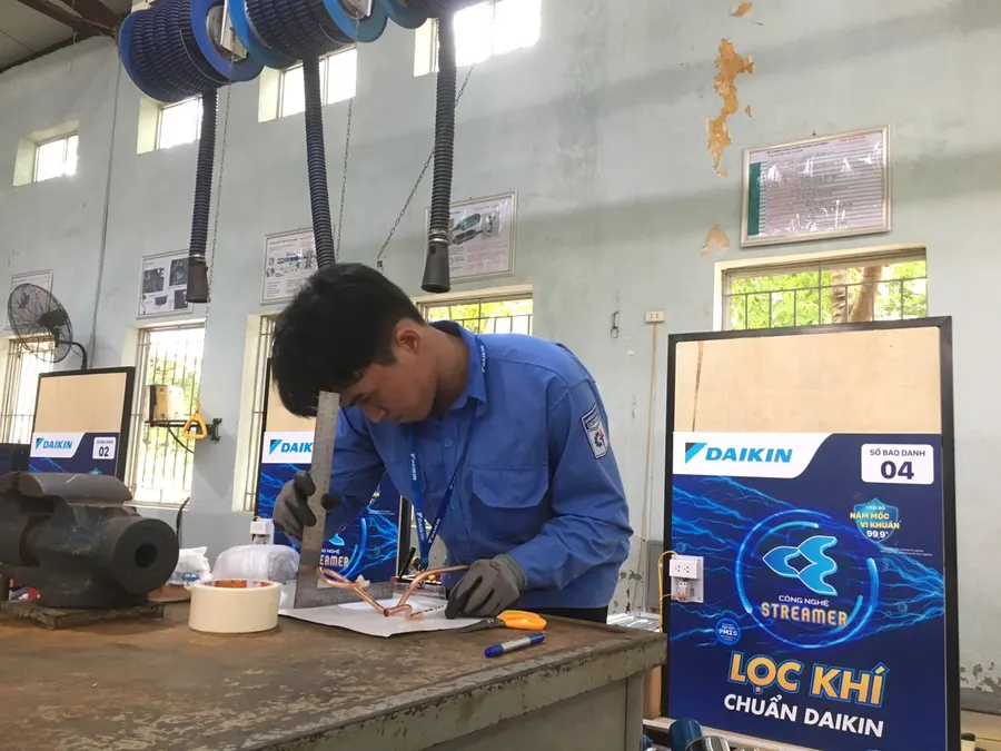 Tìm kiếm thí sinh xuất sắc nghề Điện lạnh cho cuộc thi Kỹ năng nghề Asean sắp tới